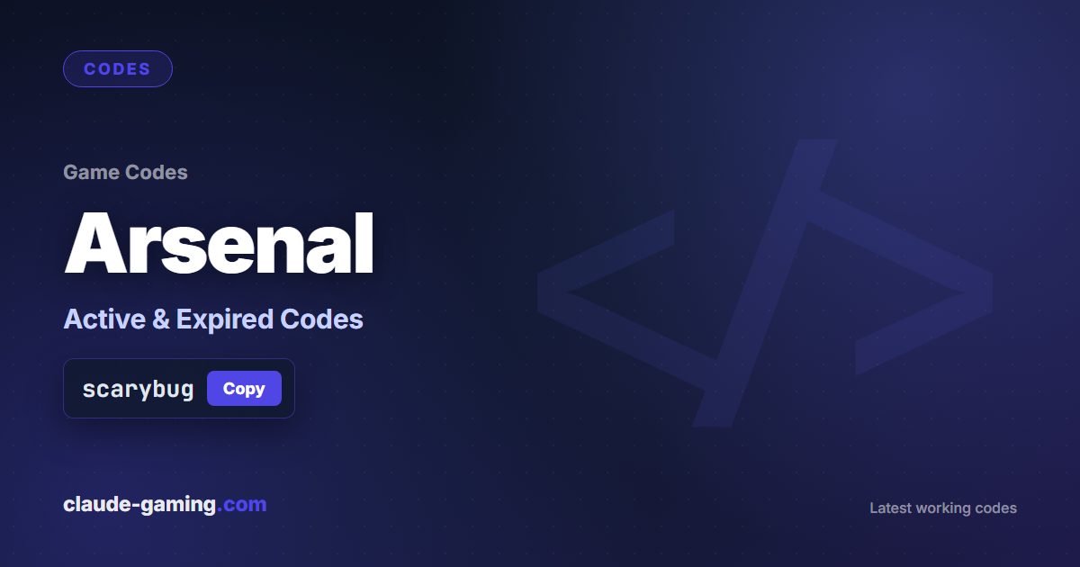 Arsenal codes