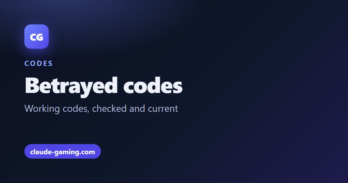 Betrayed codes