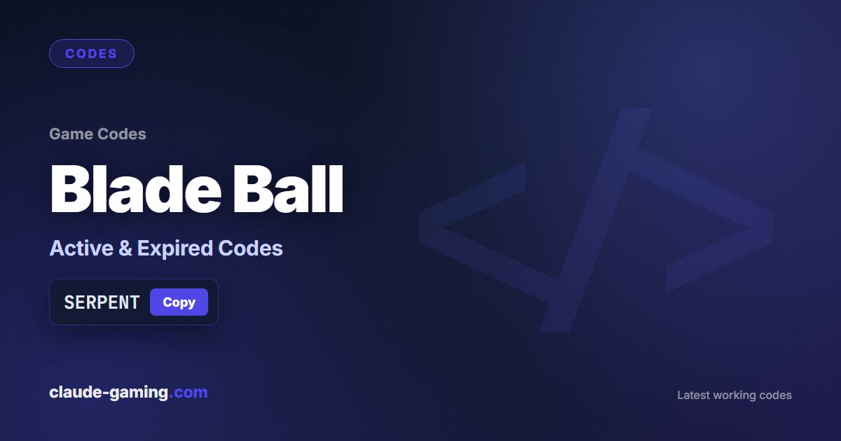 Blade Ball codes