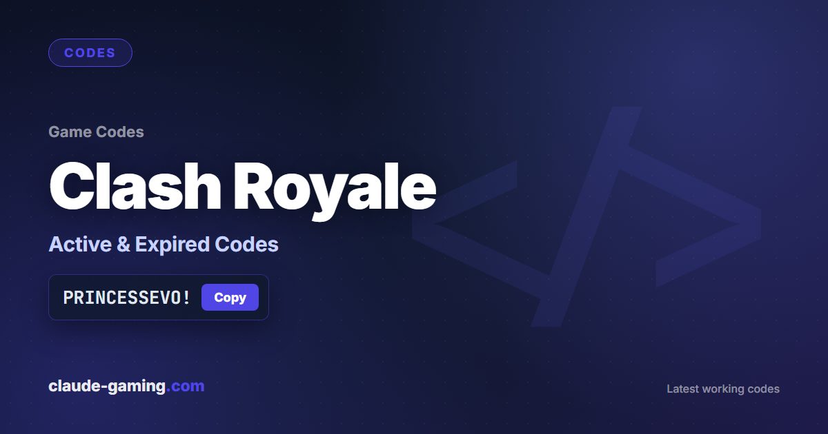 Clash Royale codes