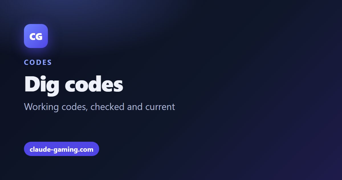 Dig codes