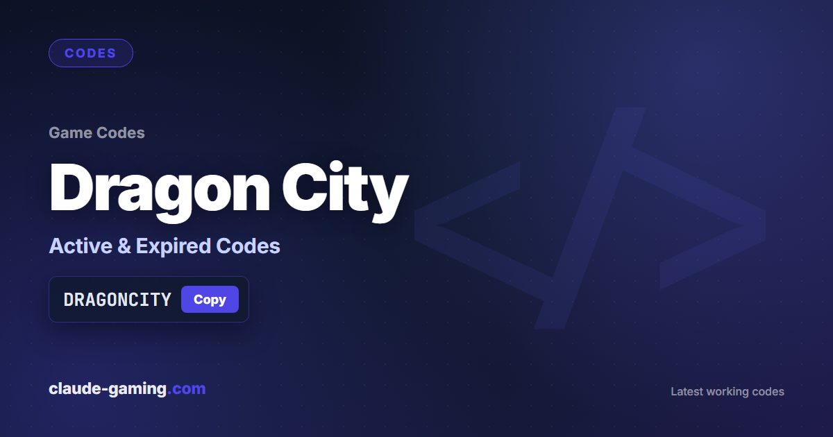 Dragon City codes