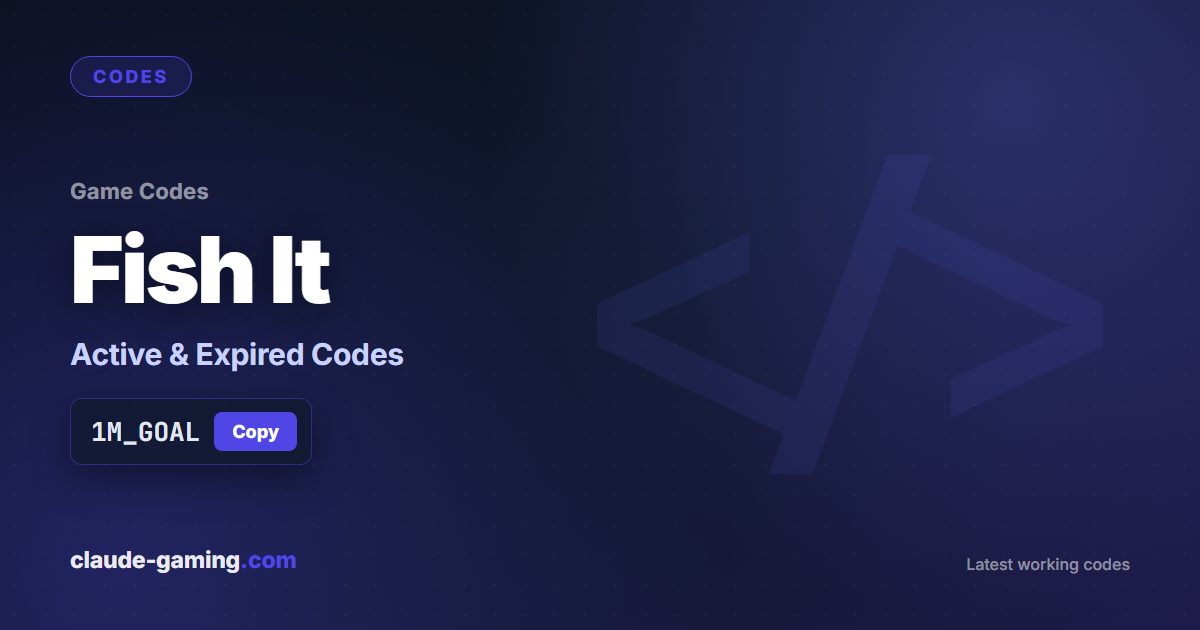 Fish It codes