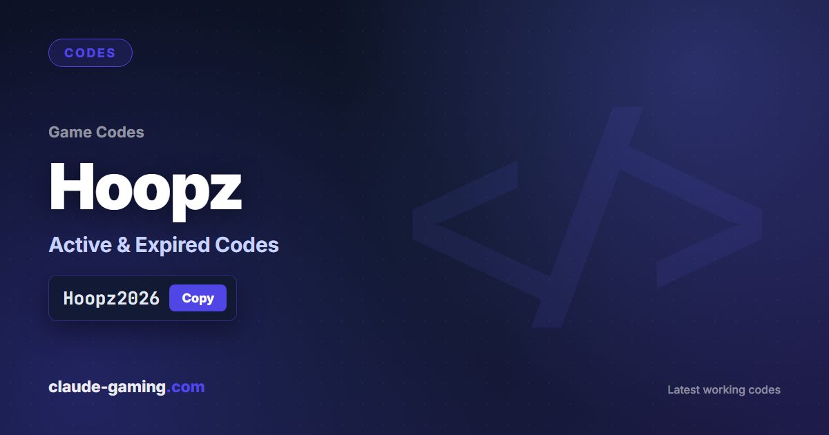 Hoopz codes