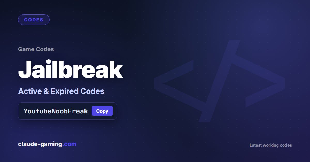 Jailbreak codes
