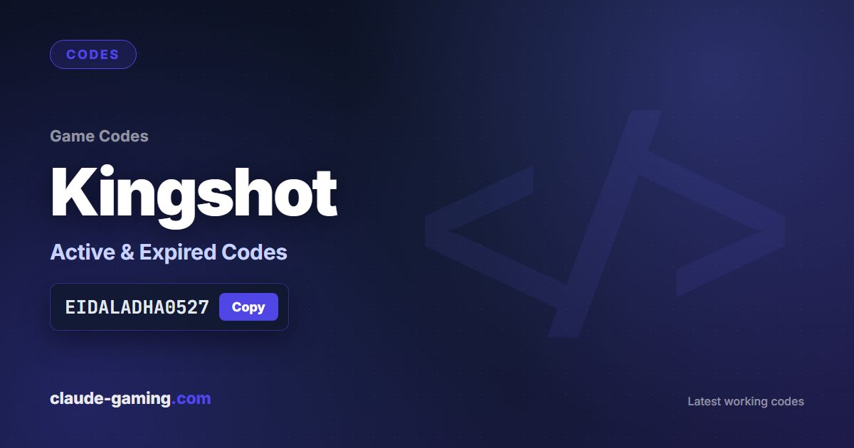 Kingshot codes