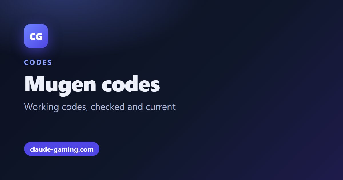 Mugen codes