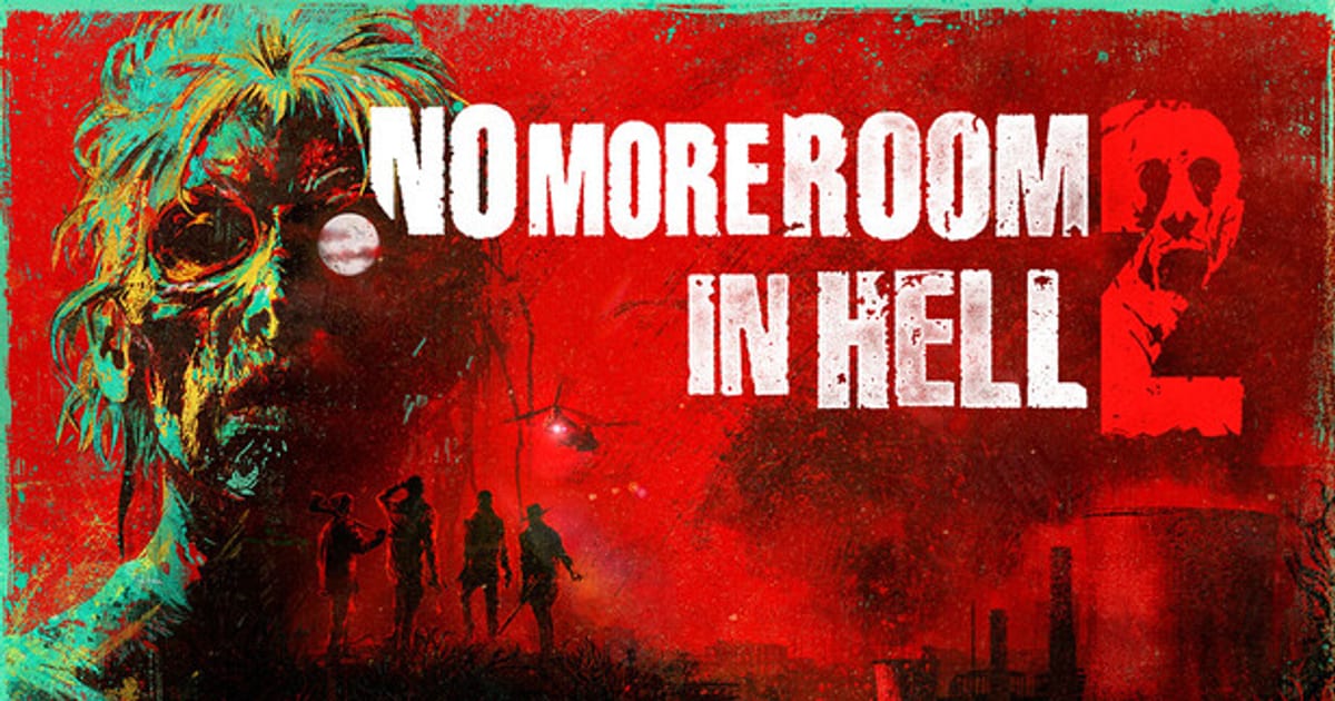 No More Room in Hell 2 key art showing survivors fighting off a zombie horde