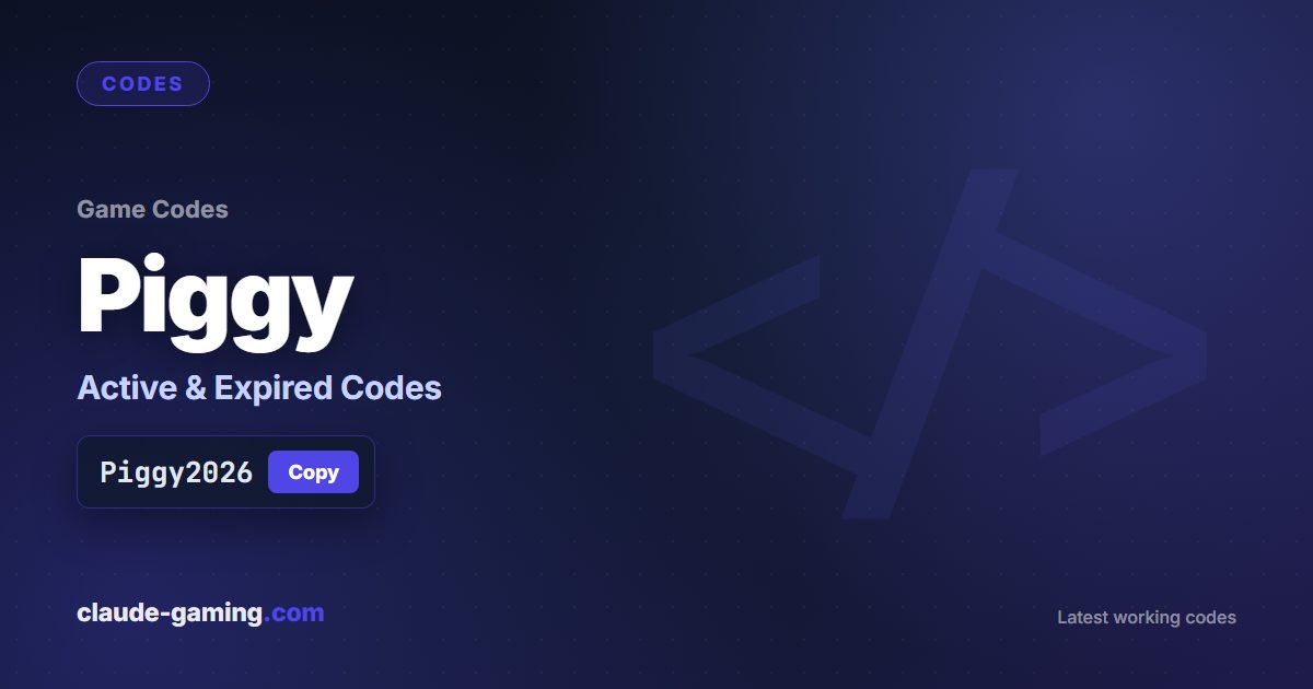 Piggy codes