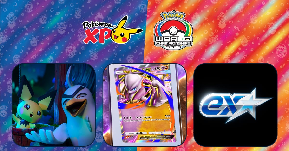 Official PokémonXP and 2026 Pokémon World Championships closing ceremonies key art