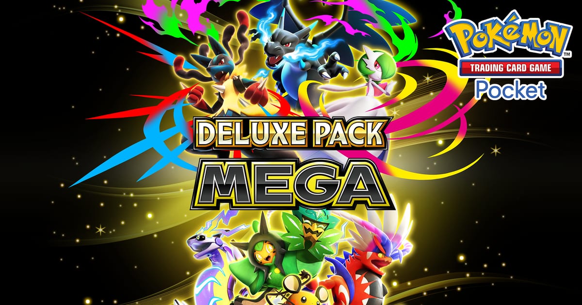 Pokémon TCG Pocket Launches Deluxe Pack: Mega on September 29 | Claude ...