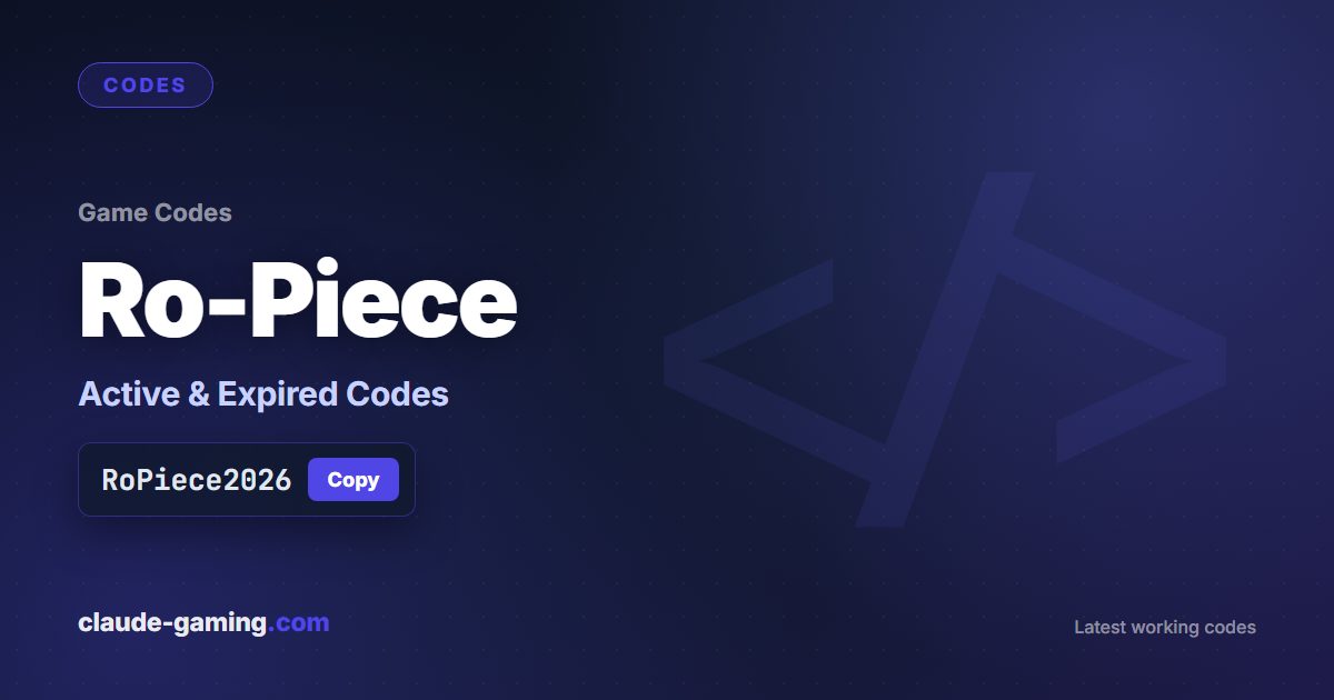 Ro-Piece codes