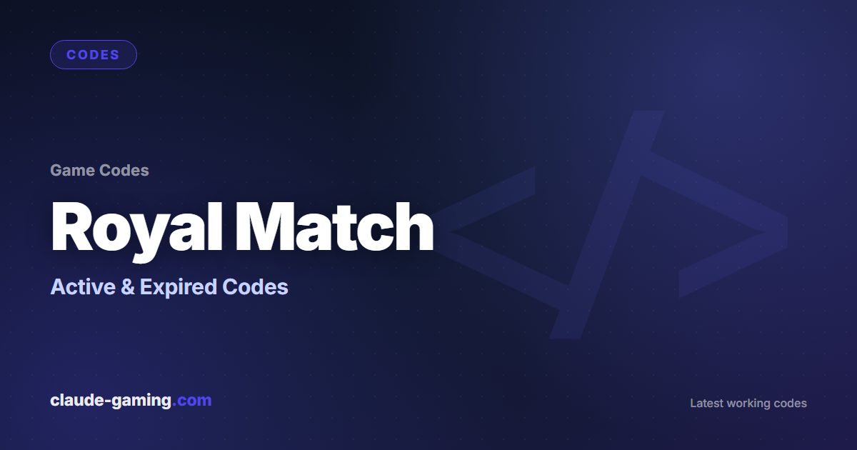 Royal Match codes