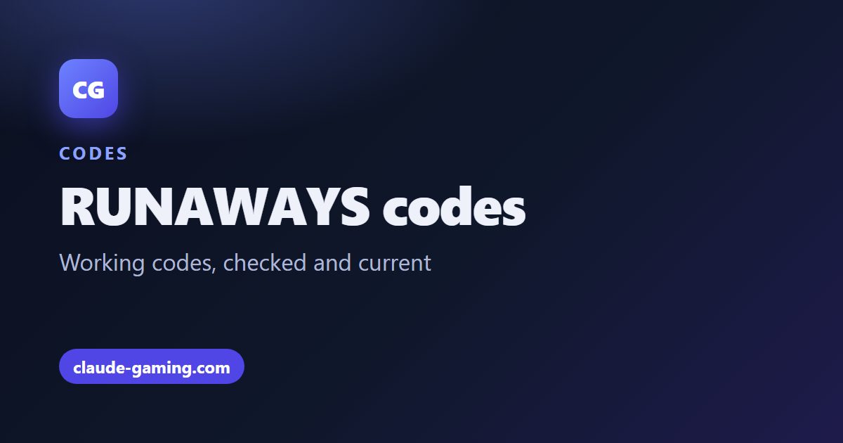 RUNAWAYS codes