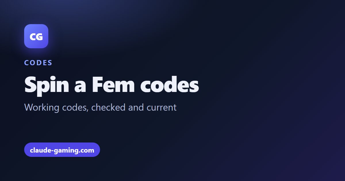 Spin a Fem codes
