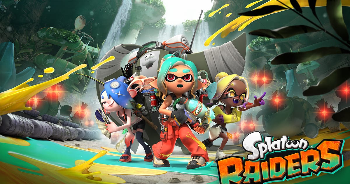 Official Splatoon Raiders key art