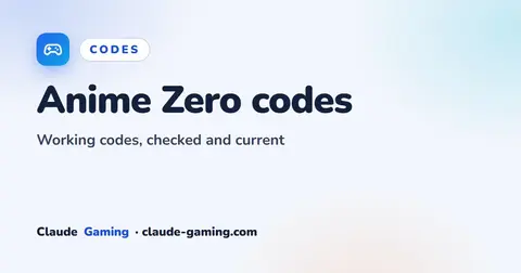 Anime Zero codes
