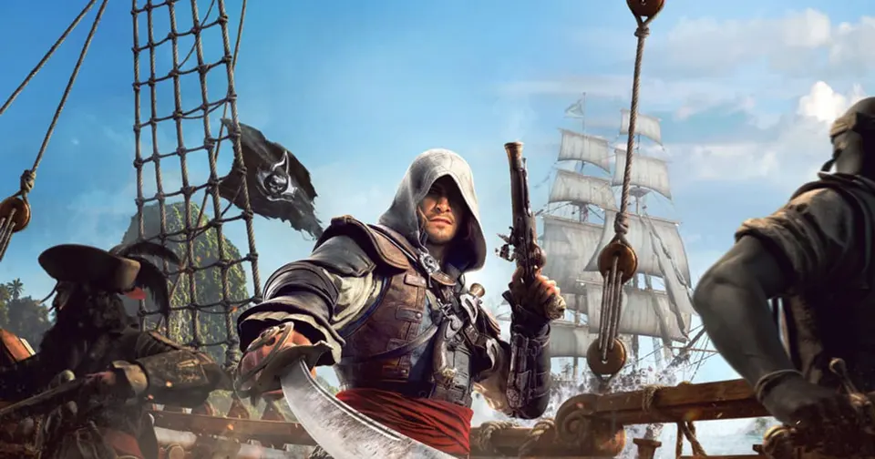 Official Assassin's Creed Black Flag Resynced key art