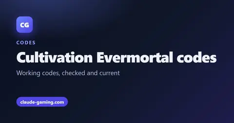 Cultivation Evermortal codes
