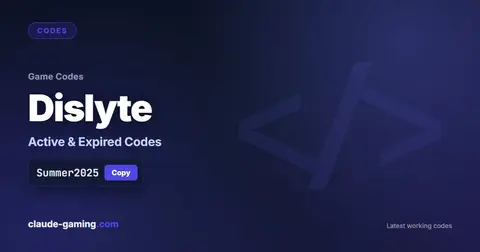 Dislyte codes