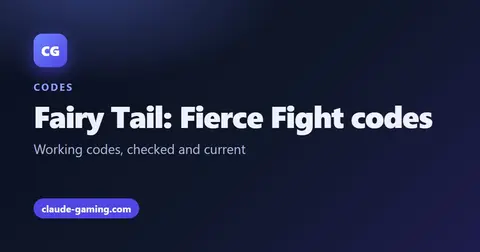 Fairy Tail: Fierce Fight codes