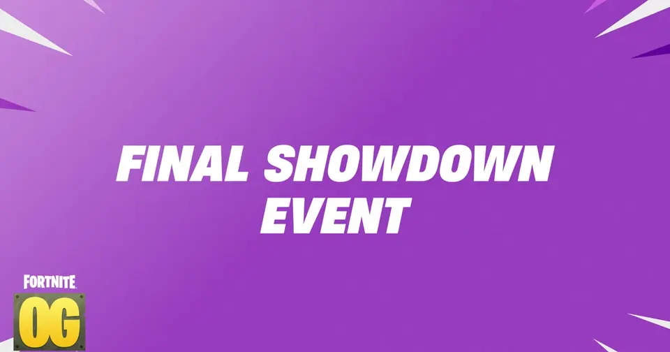The Devourer looming over the Fortnite OG island in Epic's official event art