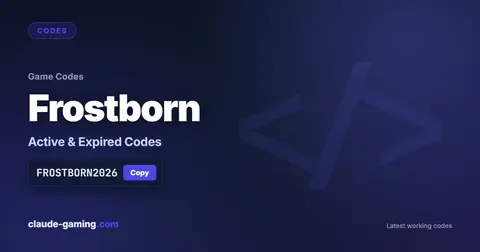 Frostborn codes