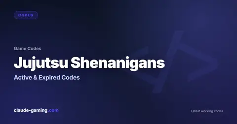 Jujutsu Shenanigans Codes: The Truth (October 2026) | Claude Gaming
