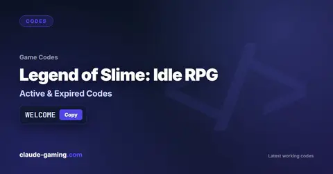 Legend of Slime: Idle RPG codes