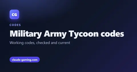 Military Army Tycoon codes