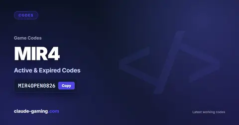 MIR4 codes
