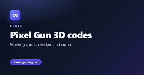 Pixel Gun 3D codes
