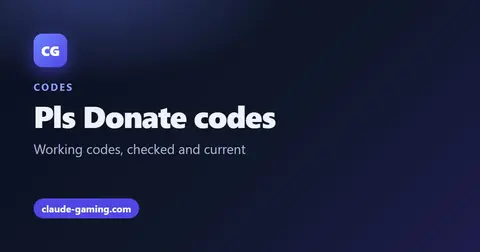 Pls Donate codes
