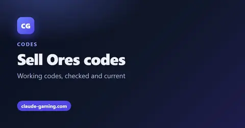 Sell Ores codes