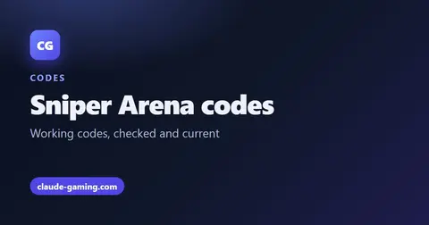Sniper Arena codes