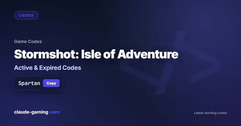 Stormshot: Isle of Adventure codes