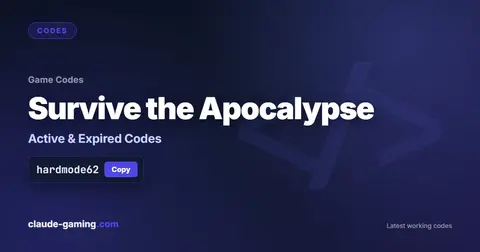 Survive the Apocalypse codes
