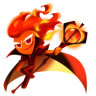Fire Spirit Cookie